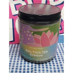 BBW Saltwater Breeze Single Wick Candle Home Fragrance Decor